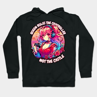 Rule the controller gamer girl Hoodie